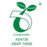 ABA AS4736 certification for industrial compostable packaging compliance standards