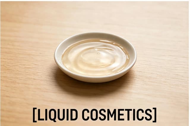 Liquid cosmetics packaging solution