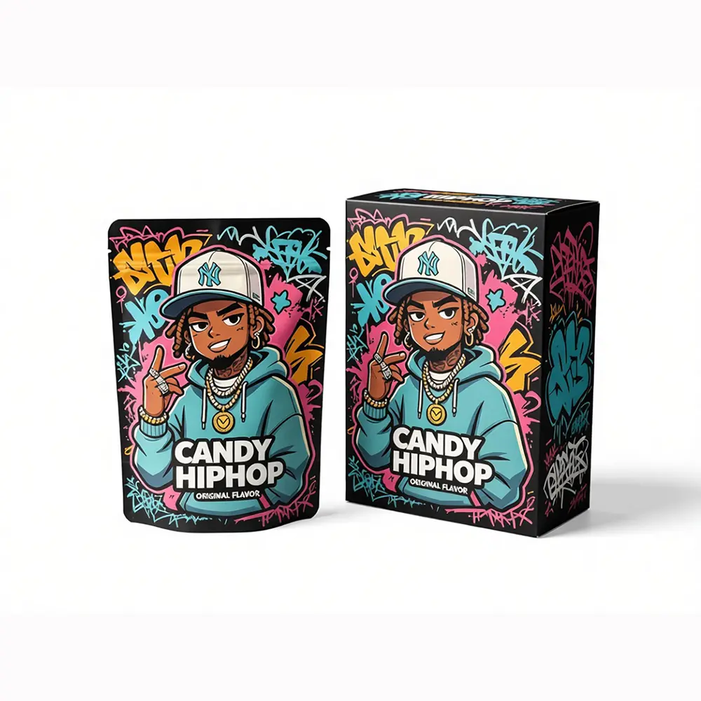 Top shelf cannabis mylar bags and box packaging combos for premium strains with child resistant and high barrier protection for compliance